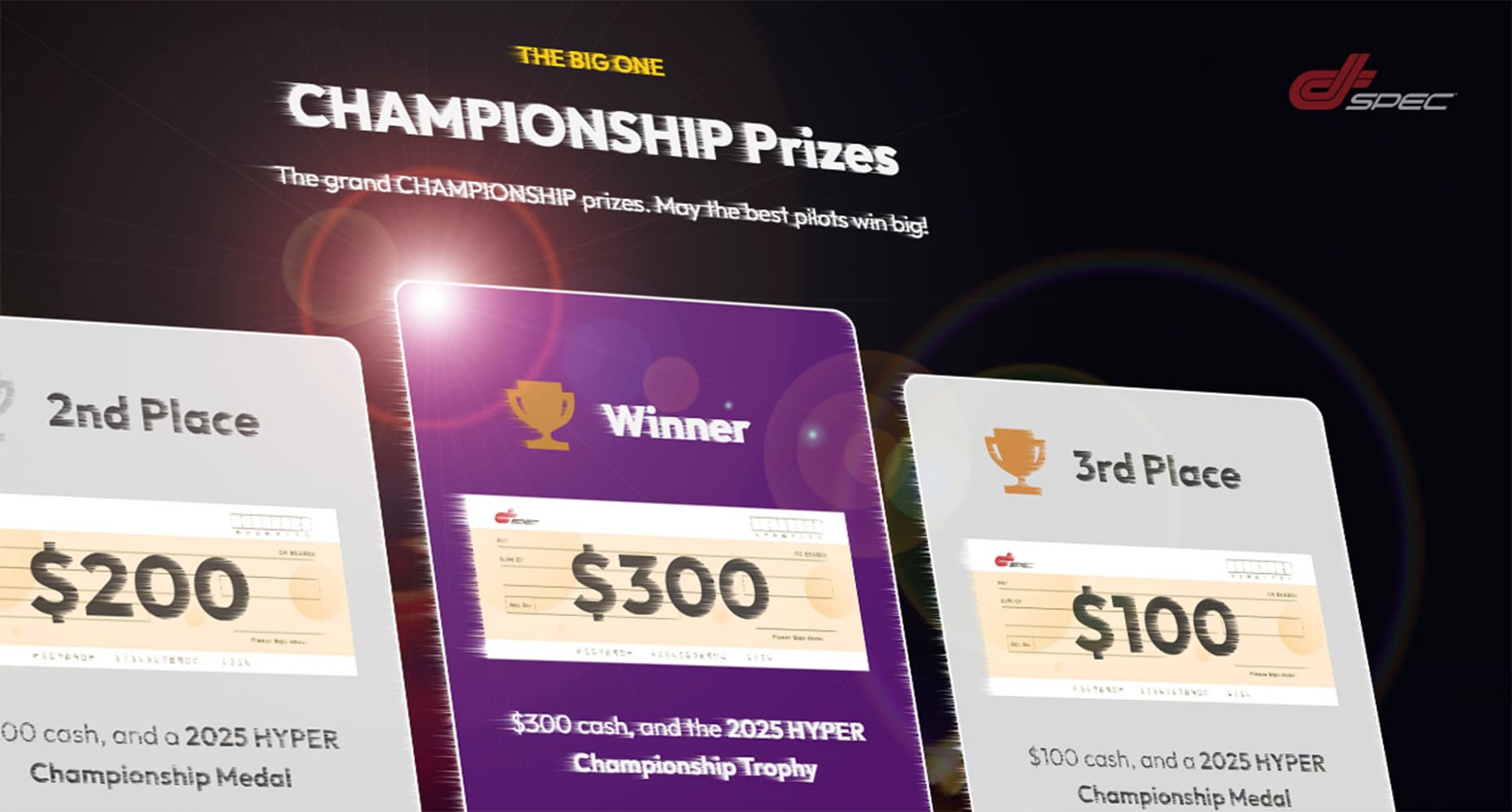 Dspec hyper prize money